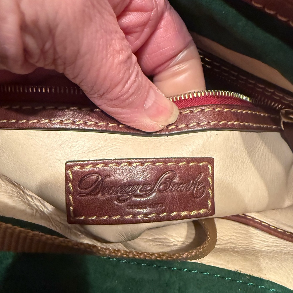 Dooney & Bourke Rich Brown Amelia Tote - Picture 5 of 5